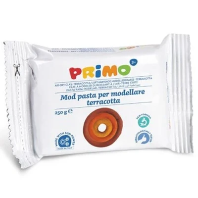 Afbeelding van Primo modelleerklei air dry terracotta 250 gr