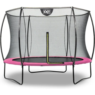 Afbeelding van EXIT trampoline ø244cm Silhouette (roze)