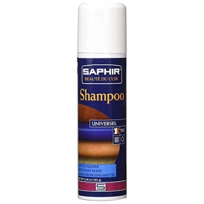 Afbeelding van Saphir Shampoo reinigt vuil en watervlekken door dagelijks gebruik.