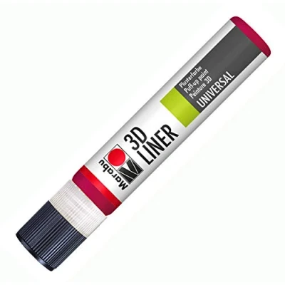 Image de Marabu peiture à relief 3d liner, rubis 3d, 25 ml mr180309638