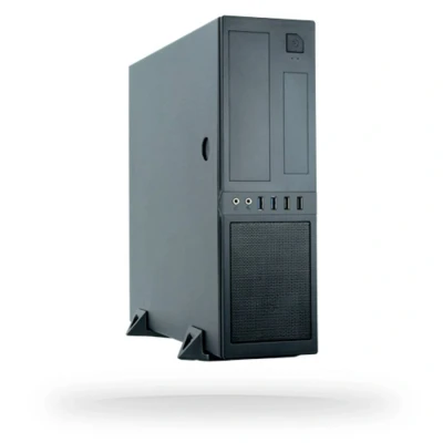 Afbeelding van Chieftec CS 12B 300 Mini tower PC behuizing Zwart