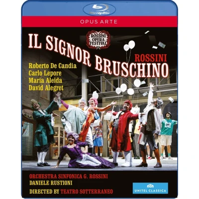 Afbeelding van Orchestra Sinfonica G. Rossini Rossini: Il Signor Bruschino (Blu ray)