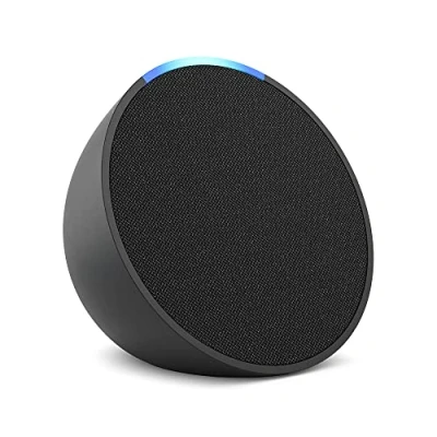Image de Echo Pop Version internationale Enceinte connectée Wi Fi et Bluetooth compacte avec Alexa, son intégral Anthracite
