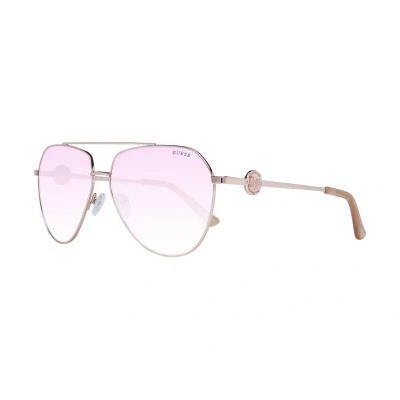 Afbeelding van Guess Dammes Lunettes de soleil Or rose One Size