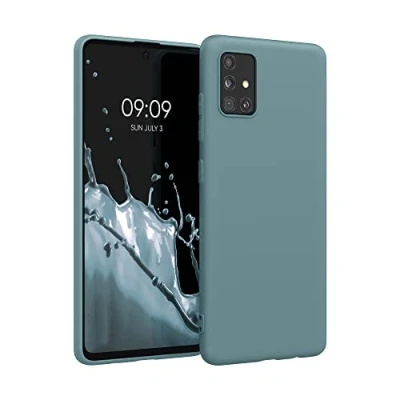 Afbeelding van kwmobile telefoonhoesje geschikt voor Samsung Galaxy A51 Hoesje smartphone Back cover in antieksteen