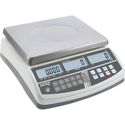 Afbeelding van Kern CPB 30K0.5N SR Telweegschaal Weegbereik (max.) 30 kg Resolutie 0.5 g werkt op het lichtnet Zilver