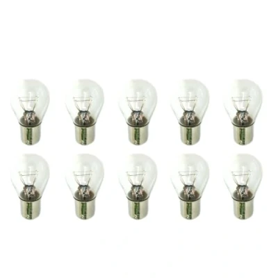 Afbeelding van CARALL 10 stuks halogeenlampen 12 V voor auto (P21/5 W BAY15D 21/5 W)