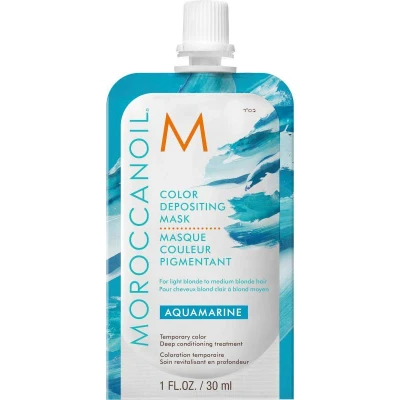 Afbeelding van Moroccanoil Color Depositing Mask Aquamarine 30 ml