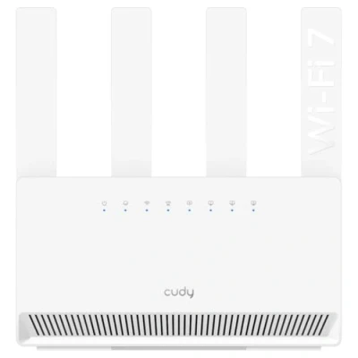 Afbeelding van Cudy BE3600 WR3600E Dual Band Router WLAN 7 4 poorten Gigabit Quad Core 2,0 GHz, VPN antennes Clients &amp; Server, App, Cloud Control