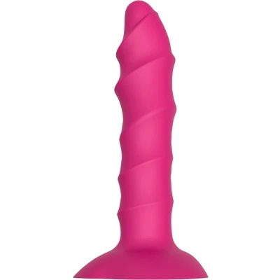 Afbeelding van Dream Toys Dildo LOVE Toy CHEEKY TWISTED PLUG WITH SUCTION CUP Roze