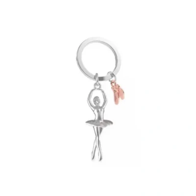Afbeelding van Metalmorphose sleutelhanger Ballerina