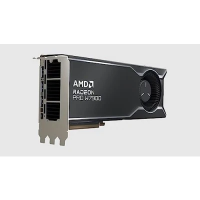 Afbeelding van AMD Radeon Pro W7900 Videokaart 48 GB GDDR6 SDRAM PCIe x16 DisplayPort 2.1, Mini Vulkan