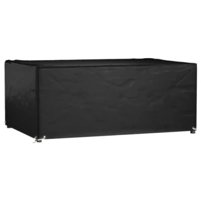 Afbeelding van Tuinmeubelhoezen met 8 oogjes 2 st rechthoekig 180x122x75 cm