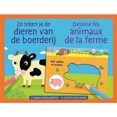 Image de Mes premiers pochoirs Les animaux de la ferme