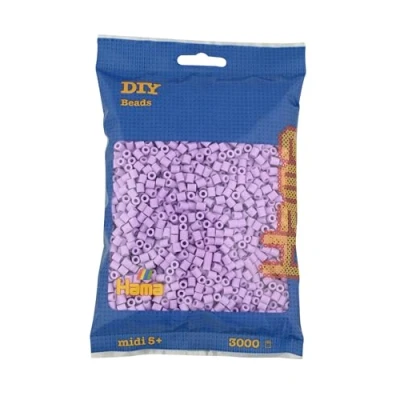 Afbeelding van Hama Strijkkralen Pastel Paars (96), 3000st.