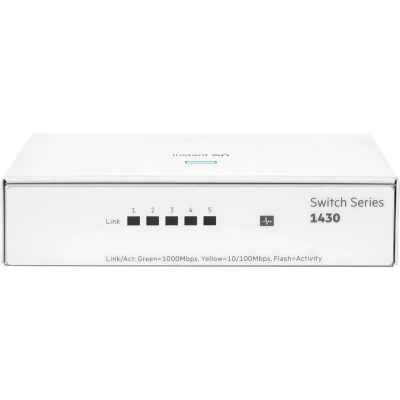 Afbeelding van Hewlett Packard Enterprise Aruba Instant On 1430 5G Unmanaged L2 Gigabit Ethernet (10/100/1000) Wit