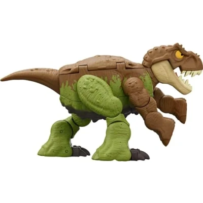 Afbeelding van Jurassic World Woeste Wisselaars Dubbel gevaar Tyrannosaurus Rex en Ankylosaurus