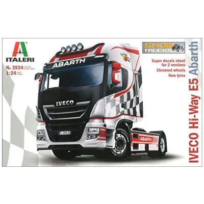 Afbeelding van Italeri 3934 Iveco HI WY E5 Abarth Vrachtwagen (bouwpakket) 1:24
