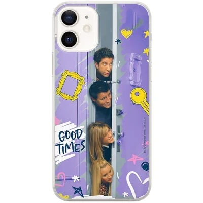 Afbeelding van ERT GROUP Iphone 12 Mini Original en officieel gelicentieerd Friends motief 036 telefoonhoes, perfect aangepast aan de vorm van mobiele telefoon, TPU hoes