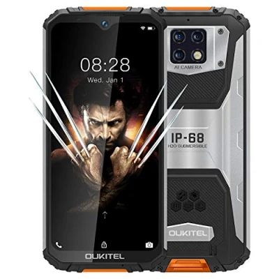 Afbeelding van OUKITEL WP6 smartphone (2020) 4G, batterij 10.000 mAh (snel opladen), robuuste IP68, schokbestendig, waterdicht, camera 48 MP, Helio P70, 6 GB en 128 GB, FHD+ 6,3 inch, Dual SIM GPS WiFi,