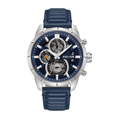 Afbeelding van Police Neist Chronograaf, Heren, Maat: One Size, Blue