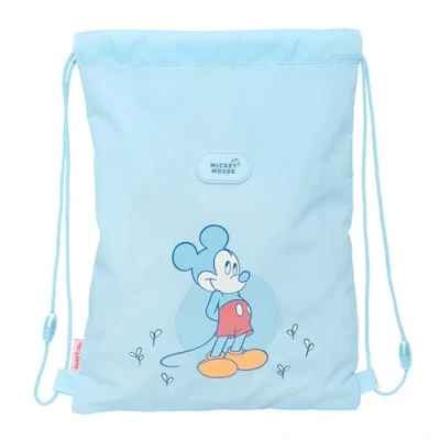 Afbeelding van Rugtas met Koordjes Mickey Mouse Clubhouse Baby Blauw 26 x 34 1 cm