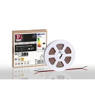 Afbeelding van Paulmann strip Gold P75 78448 LED Energielabel: E (A G) 24 V 5000 mm Daglichtwit 5 m