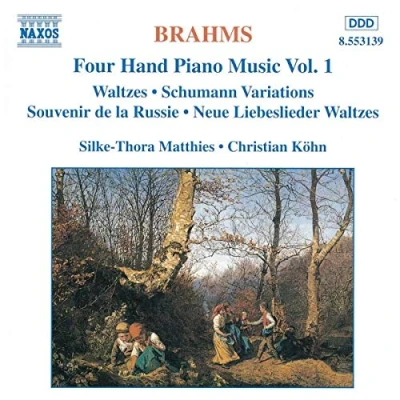 Afbeelding van Silke Thora Matthies &amp; Christian Kohn Brahms: Four Hand Piano Music 1 (CD)