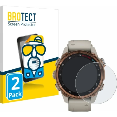 Afbeelding van BROTECT Antireflecterende schermbeschermer mat, Smartwatch beschermfolie, Grijs