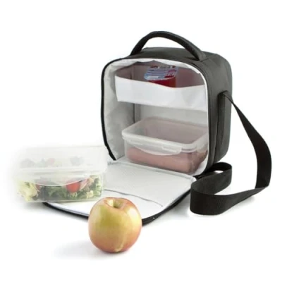 Afbeelding van Lunchbox Quid Go! Polyester (22 x 13 22 cm) Kleur Zwart