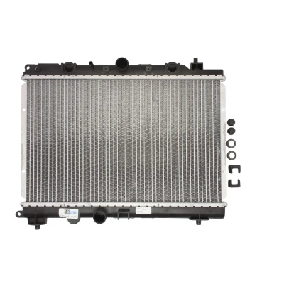 Afbeelding van NRF EASY FIT 55305 Radiateur Aluminium 499 320 32 Met aanbouwdelen Koelribben gesoldeerd
