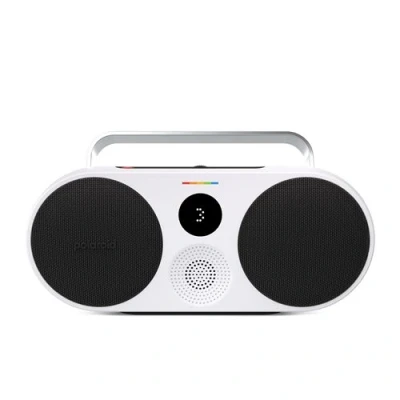 Image de Enceinte sans fil Bluetooth Polaroid Music Player 3 Noir et blanc
