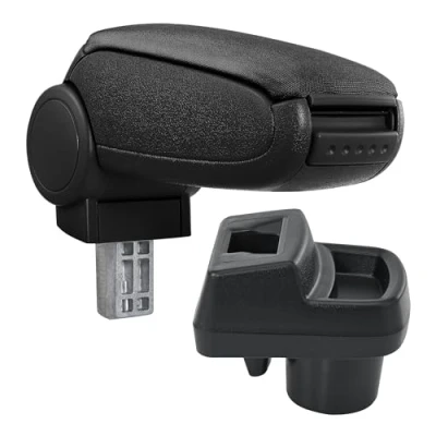 Afbeelding van Armsteun voor Opel Corsa F vanaf 2019 stof zwart met stiksel pro.tec