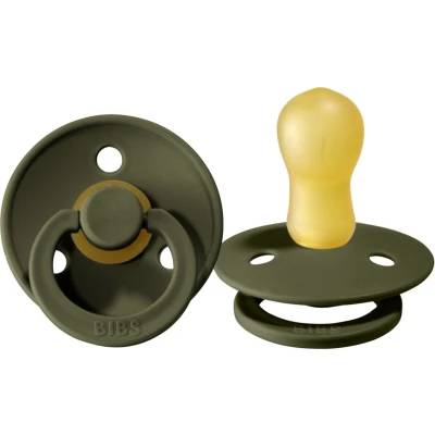 Afbeelding van Bibs Fopspeen natuurrubber huntergreen maat vanaf 18 mnd