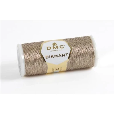 Afbeelding van DMC DIAMANT metallic borduurgaren monobrin kruissteek traditioneel borduurwerk 35 m 14 kleuren