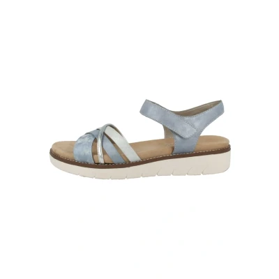 Afbeelding van Remonte Damessandalen D2058, Blauw Combi 12, 37 EU,