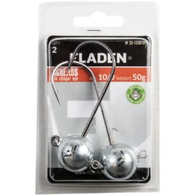 Afbeelding van Fladen Jig head with stinger 20g 8/0 3pcs/pack Loodkop