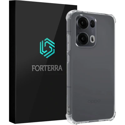 Afbeelding van Hoesje Geschikt voor OPPO Reno 13 Pro Case Shockproof Siliconen Hoes Shock Proof Back Cover Transparant