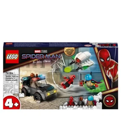 Image de LEGO® Marvel 76184 L’Attaque du Drone Spider Man contre Mystério