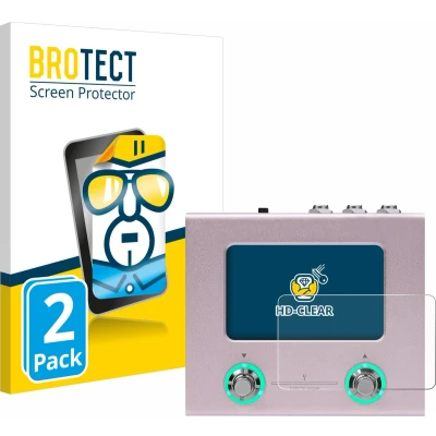 Afbeelding van BROTECT Screenprotector voor Hotone Ampero Mini Folie Beschermfolie transparant (2 Stuks)