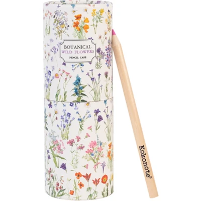 Afbeelding van Kokonote Pencil Case met 18 kleurpotlode