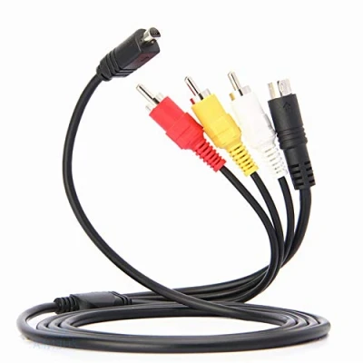 Afbeelding van LEAGY 5 Voet AV Kabel Voor Sony Mobiele Telefoon Cam Mini DV en DVD Camcorder
