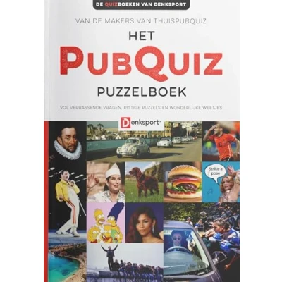 Afbeelding van Denksport Het PubQuiz Puzzelboek