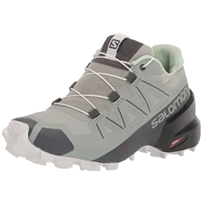 Afbeelding van SALOMON Sense Feel W Trailschoenen voor dames, Wrought Iron Spray White