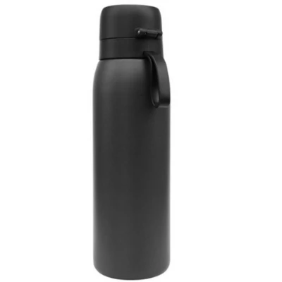 Afbeelding van Tappwater BottlePro Black RVS waterfilter drinkfles / waterfles 750 ml Filtert +80 verontreinigende stoffen.