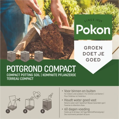 Afbeelding van Pokon Potgrond Compact Kokosvezel 30 l