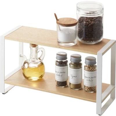 Afbeelding van Yamazaki 2 tiered Kitchen Rack Tosca White