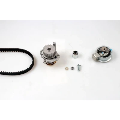 Afbeelding van HEPU PK05475 Waterpomp + Distributieriem Set Zonder spandemper, spanrol 150 AUDI: A4 B7 Avant, B6 Saloon, SEAT: Exeo ST, Saloon