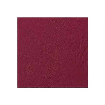 Image de GBC LeatherGrain A4 (210 x 297 mm) rouge foncé 250 g/m² 100 unités couverture à reliure