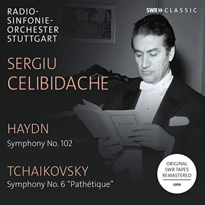 Afbeelding van Radio Sinfonieorchester Stuttgart des SWR, Sergiu Celibidache Conducts Tchaikovsky And Haydn (CD)